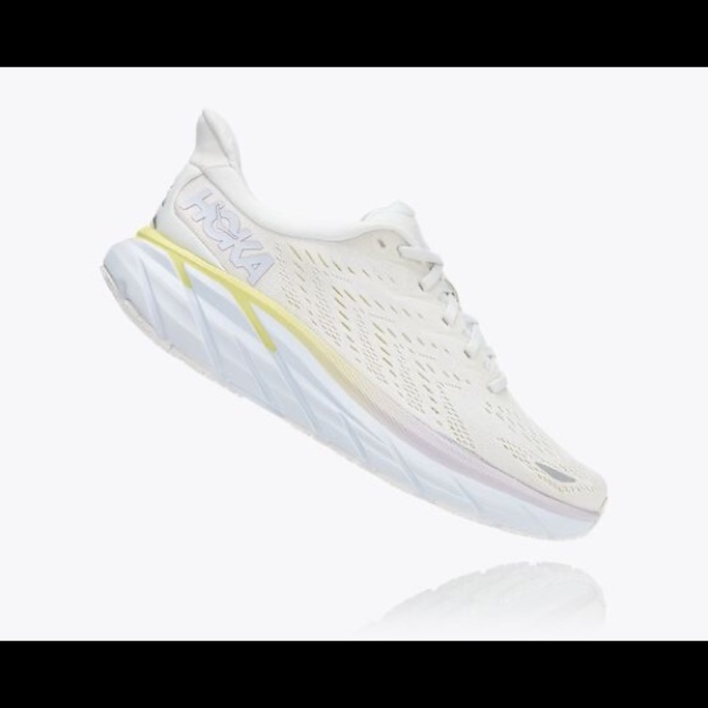 Hoka Clifton 8 - Blanc De Blanc / Bright White